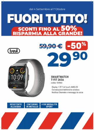 TREVI SMARTWATCH T-FIT 265 A